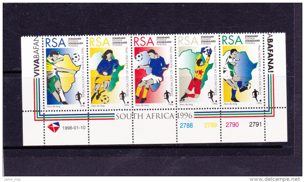 South Africa 1996 American Cup Of  Nations  MNH - Coupe D'Amérique Du Sud Des Nations