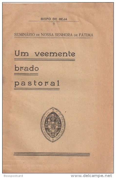 Beja - Seminário De Nossa Senhora De Fátima (contém 2 Cartas Manuscritas Enviadas Ao Bispo De Beja - Alte Bücher