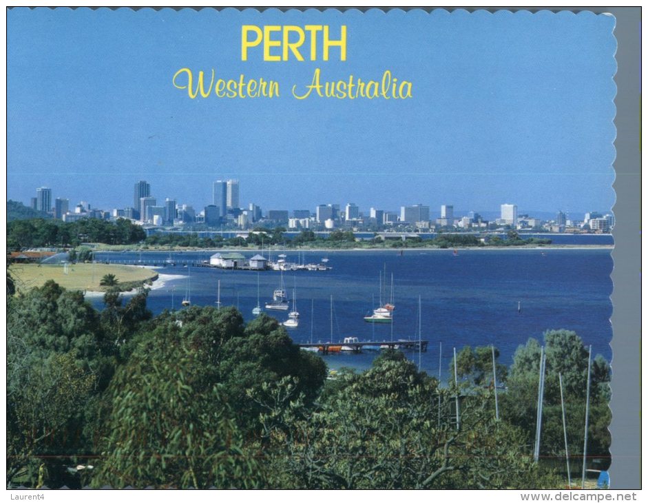 (202) Australia - WA - Perth Skyline - Perth