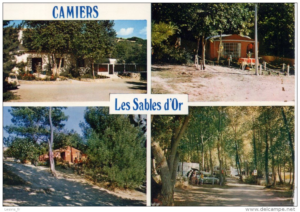 CP - PHOTO - CAMIERS - CAMPING CLUB DE FRANCE - CAMPING CARAVANIG - VILLAGE DE VACANCES - LES SABLES D'OR - 62201 - CIM - Otros & Sin Clasificación