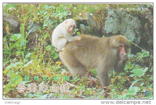ANIMALS - MONKEY - H112 - JAPAN - 411-094 - Ohne Zuordnung