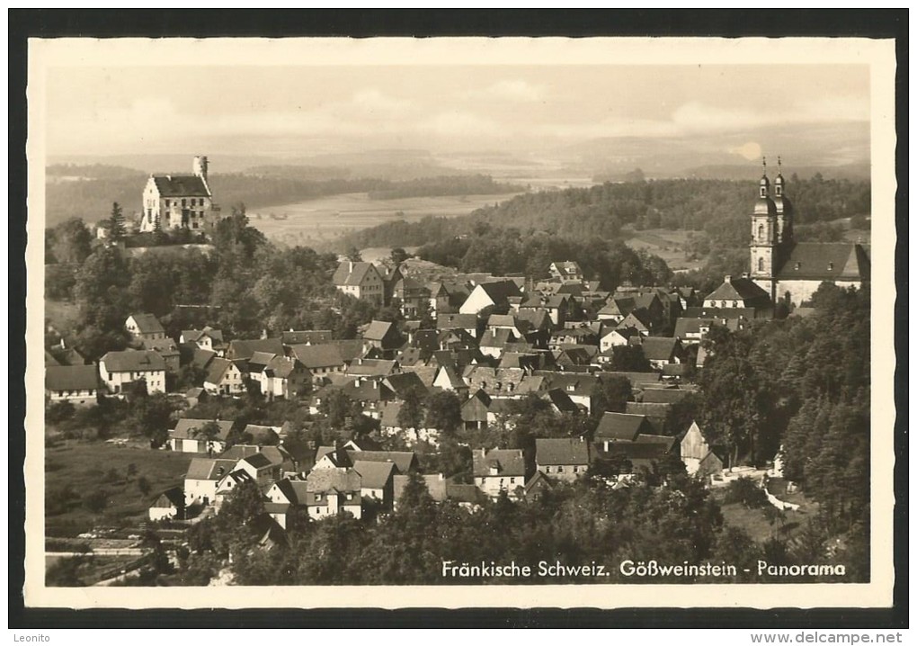 GÖSSWEINSTEIN Fränkische Schweiz Bayern Forchheim Oberfranken - Forchheim