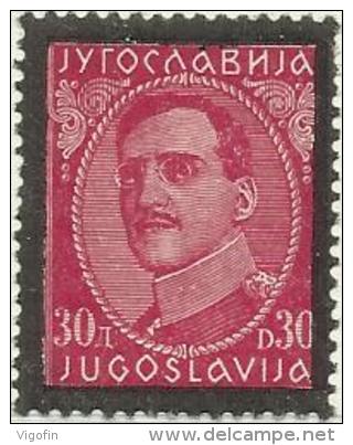 YU 1934-298 DEFINITIVE, YUGOSLAVIA, 1 X 1v, MNH - Unused Stamps