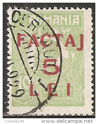 Romania 1887 PP Usato - Mi.5  Yv.5 - Parcel Post