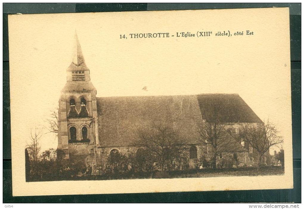 Thourotte - L'Eglise - Coté Est  Bcm98 - Thourotte