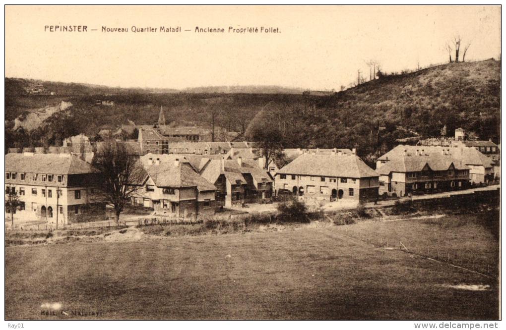 BELGIQUE - LIEGE - PEPINSTER - Nouveau Quartier Matadi - Ancienne Propriété Follet. - Pepinster