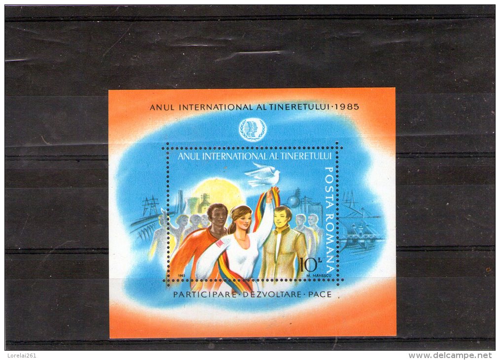 1985 - Anne Inter. De La Jeunesse Mi Bloc 214 Et Yv Bloc 173 MNH - Unused Stamps