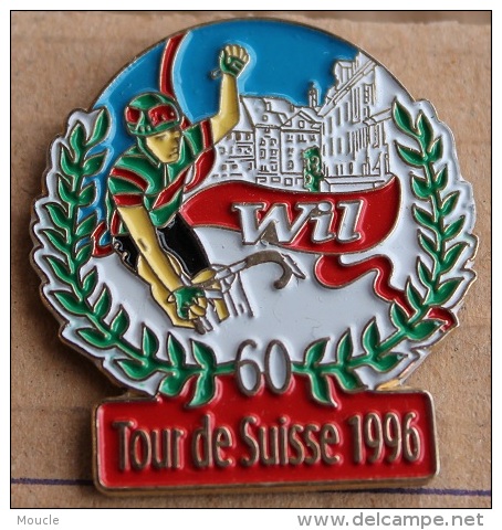 60 EME TOUR DE SUISSE CYCLISTE 1996 - VELO -VILLE ETAPE WIL - LAURIERS    -   (5) - Wielrennen