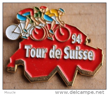 TOUR DE SUISSE CYCLISTE 1994 - VELO - CYCLISTE - CARTE DE LA SUISSE    -   (5) - Cyclisme