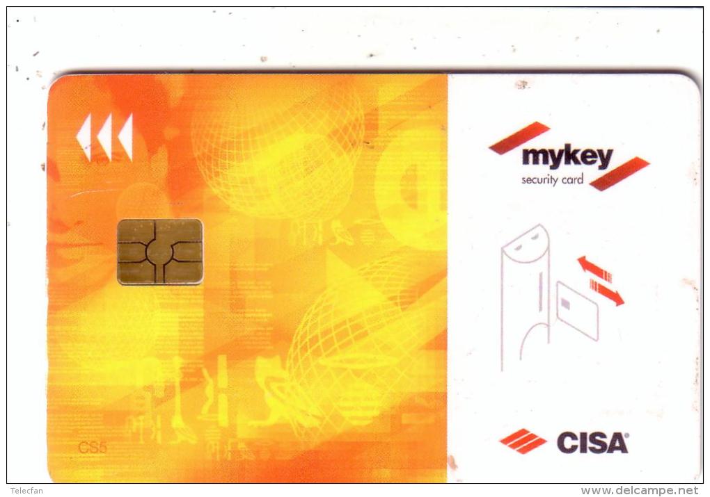 FRANCE CARTE A PUCE CHIP CARD CLE HOTEL KEY MYKEY CISA GEMPLUS  UT - Hotelsleutels