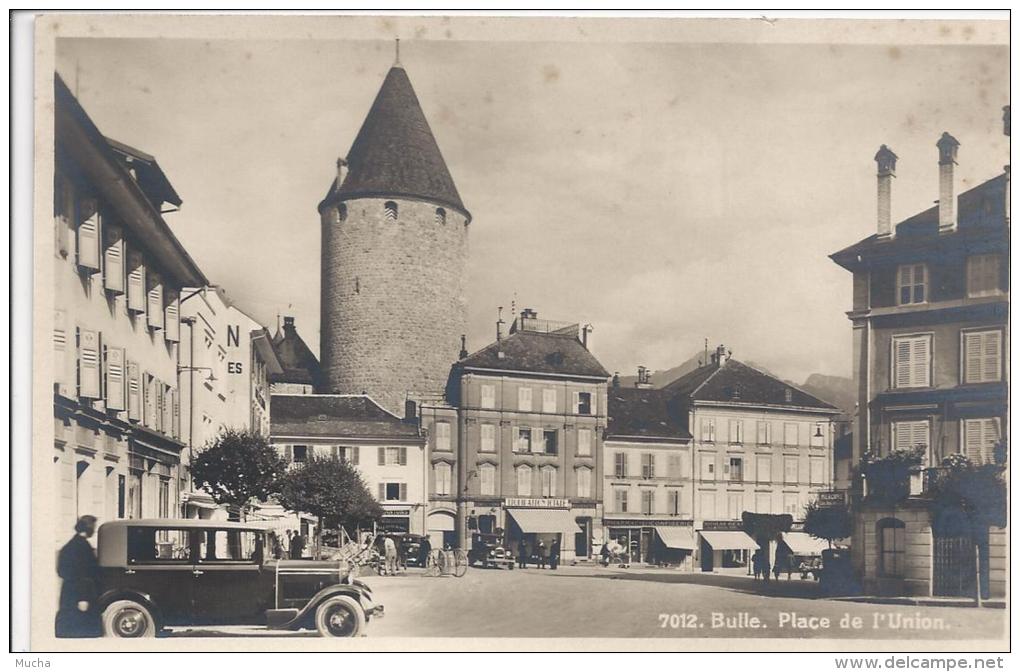 Bulle Place De L´Union, Une Voiture - Bulle