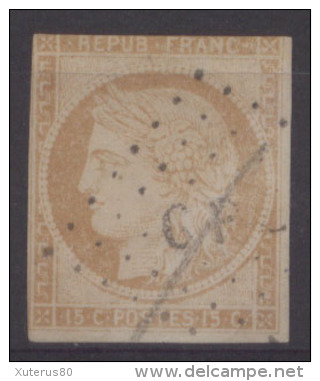 #43# COLONIES GENERALES N° 22 Oblitéré Losange GPE (Guadeloupe) - Cérès