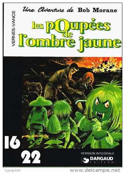 BOB MORANE POUPEES OMBRE JAUNE DARGAUD 16/22 BE 07-1977 Vernes Vance - Bob Morane