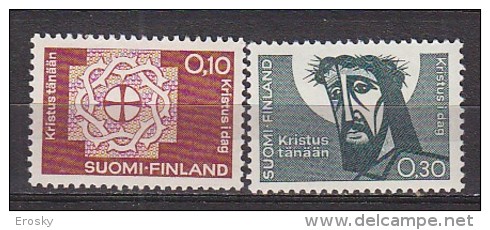 L5915 - FINLANDE FINLAND Yv N°554/55 ** RELIGION - Neufs