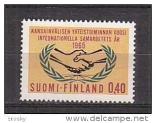 L5926 - FINLANDE FINLAND Yv N°569 ** ONU UNO - Unused Stamps