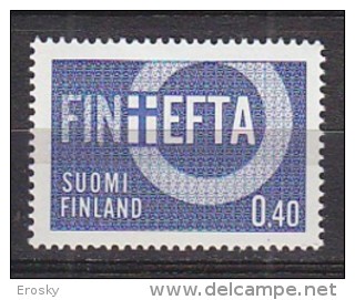 L5943 - FINLANDE FINLAND Yv N°589 ** EFTA - Unused Stamps