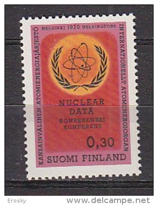 L5972 - FINLANDE FINLAND Yv N°642 ** ENERGIE ATOMIQUE - Unused Stamps