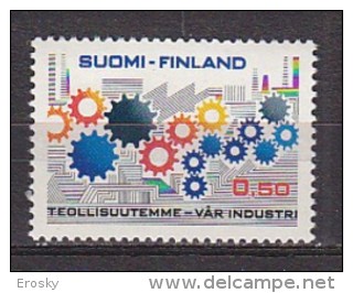 L5977 - FINLANDE FINLAND Yv N°649 ** INDUSTRIE - Unused Stamps