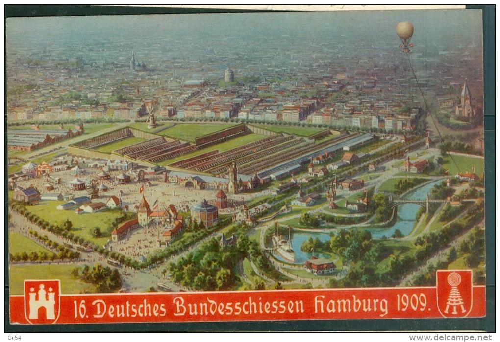 Hamburg, 16. Deutsches Bundesschiessen 1909 - Bco68 - Autres & Non Classés