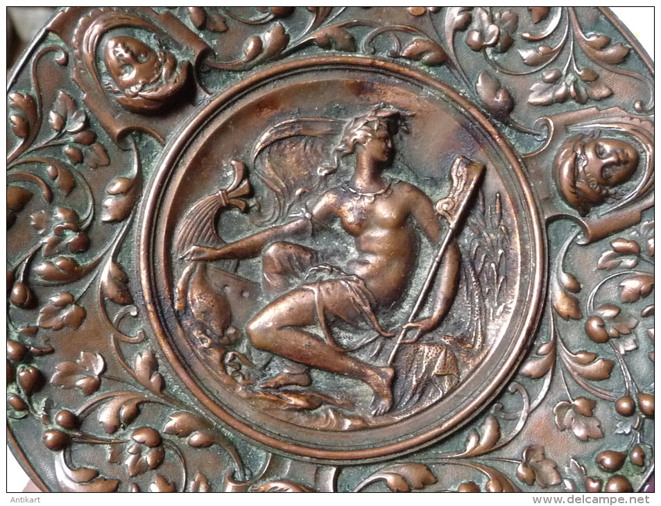 Superbe GALVANOPLASTIE - VENUS à L'antique, Christofle, Circa 1850 - Bronzen