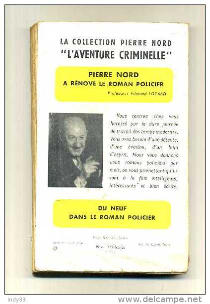 - DROLE DE POLICIER . D. GARDINER . COLLECTION P. NORD . ARTHEME FAYARD 1957 . - Arthème Fayard - Autres