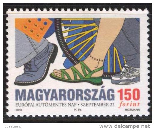 HUNGARY - 2003. European Automobile-free Day MNH!!  Mi 4810. - Nuevos