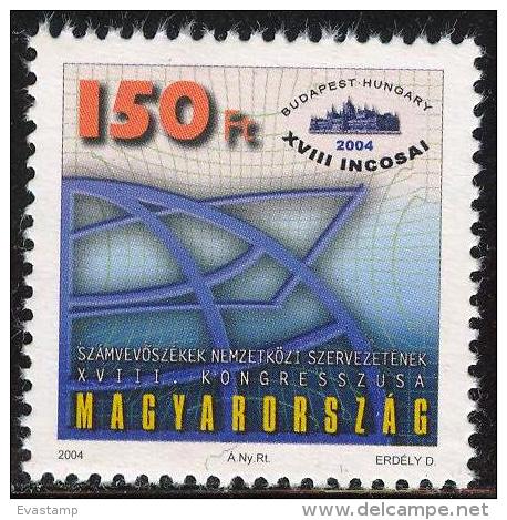 HUNGARY - 2004. Intl.Organization Of Supreme Audit Institutions,18th Congress MNH!!  Mi 4953. - Unused Stamps