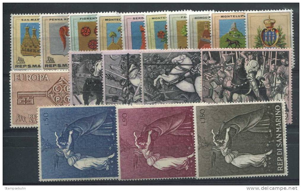 1968 COMPLETE YEAR PACK MNH ** - Volledig Jaar