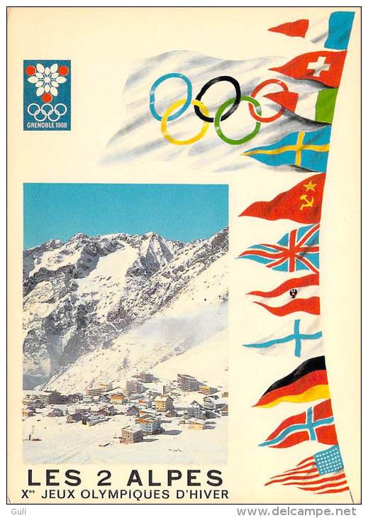 38] Isère-GRENOBLE - X Es Jeux Olympiques D´Hiver 1968- Les 2 ALPES - Vue Générale*PRIX FIXE - Grenoble