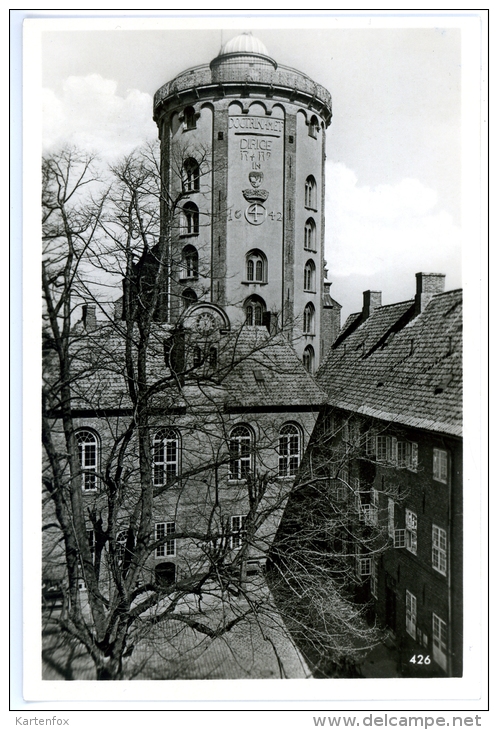 Kobenhavn, Kopenhagen, Copenhagen, Regensgarden Og Rundetarn, Round Tower - Dänemark