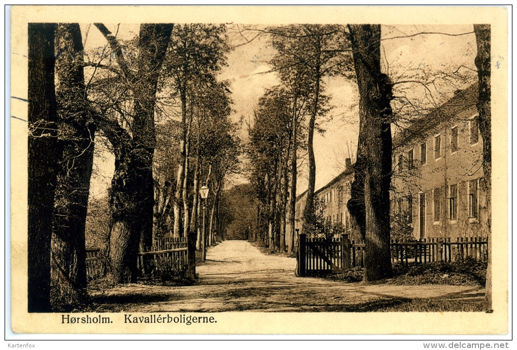 Horsholm. Kavallerboligerne, 5.5.1922 - Denemarken