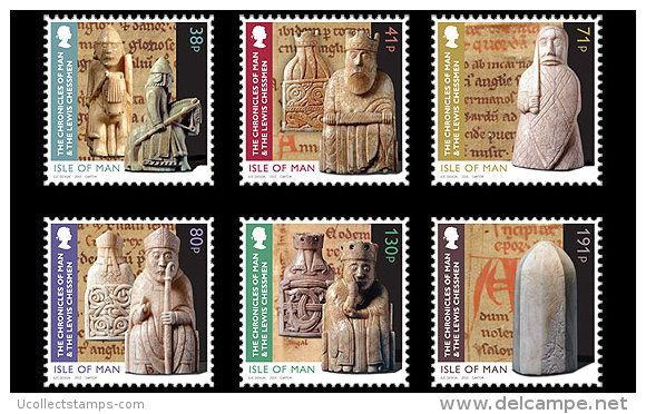 Isle Of Man  2013  Chonicles Of  Man - The Chessman  Postfris/mnh/neuf - Unused Stamps