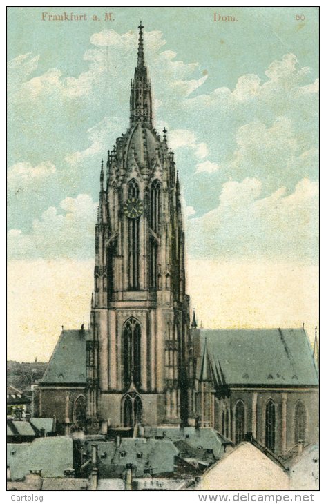 Frankfurt A. M. - Dom - 1907 - Gelnhausen