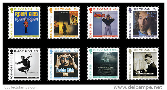 Isle Of Man  2013  Robin Gibb - Bee Gees   Postfris/mnh/neuf - Unused Stamps