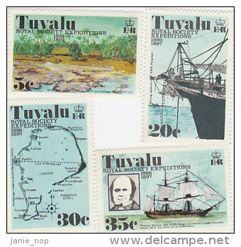 Tuvalu 1977 Royal Society Set  MNH - Tuvalu