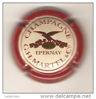 CAPSULE DE MUSELET CHAMPAGNE G.H. MARTEL CONTOUR ROUGE - Martel GH