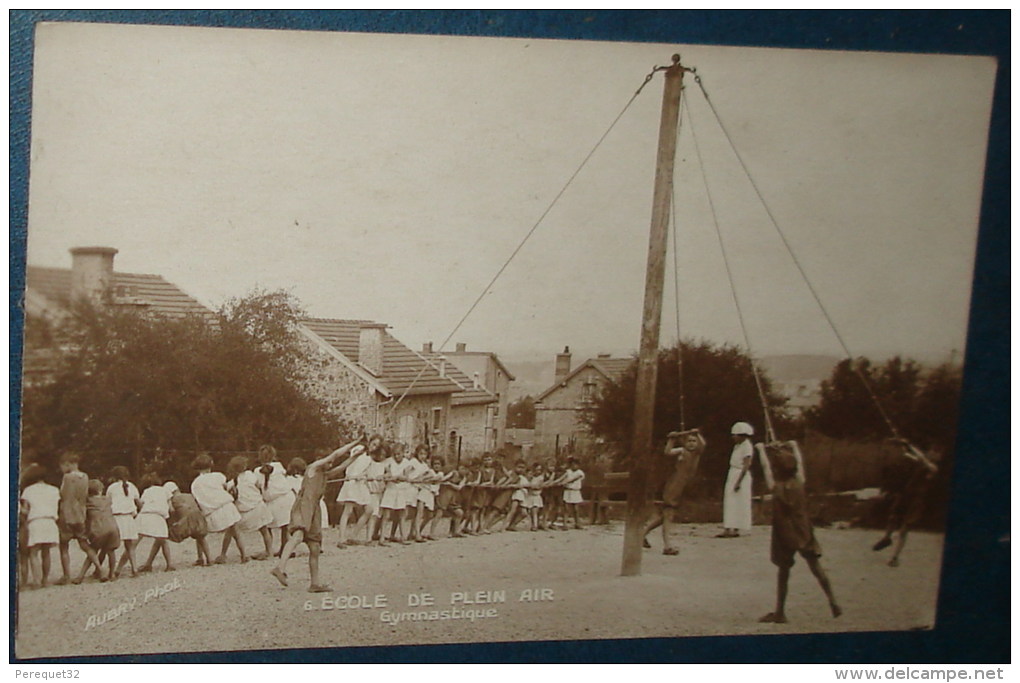 ECOLE DE PLEIN AIR.Gymnastique.Cpa,neuve ,be,non Située - Children And Family Groups