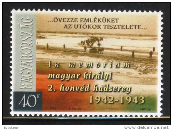 HUNGARY - 2003. Defeat Of Royal Hungarian Army,60th Anniv. MNH!!  Mi 4767. - Unused Stamps