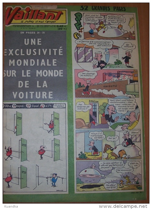 1960  Vaillant Le Journal Le Plus Captivant 811 - Vaillant