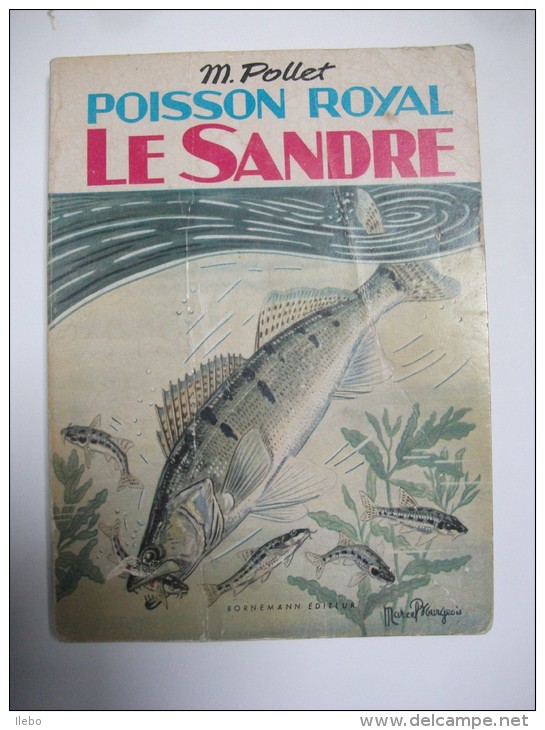 Sandre Poisson Royal Pollet 1972 Illustré Bornemann Pêche - Fischen + Jagen