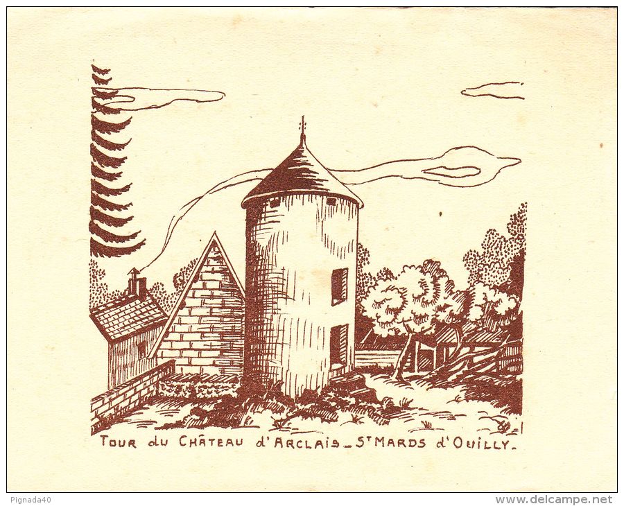 IMAGES  , 14 , PONT D'OUILLY , SAINT-MARDS-d'OUILLY , Tour Du Château D'Arclais - Autres & Non Classés