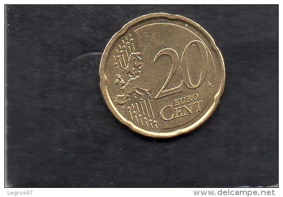 PIECE DE 20 CT D'EURO LUXEMBOURG 2010 - Luxemburg