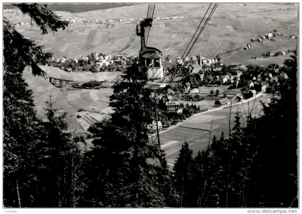 AK Oberwiesenthal, Seilbahn, Gel - Oberwiesenthal