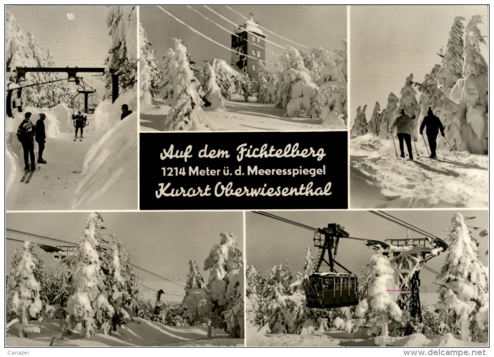 AK Oberwiesenthal, Fichtelberg, Ung, 1971 - Oberwiesenthal