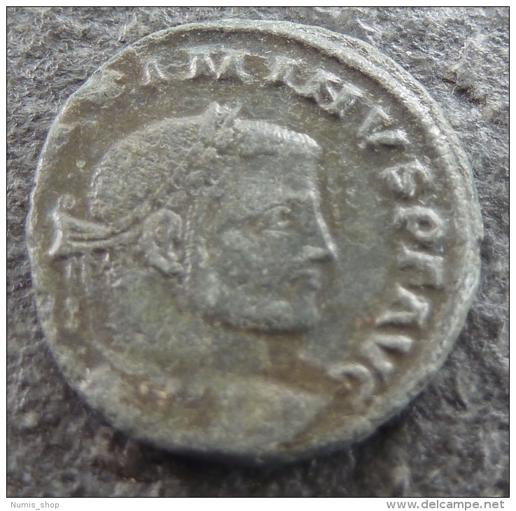 Roman Empire - #295 - Maximianus - GENIO POPVLI ROMANI - F! - La Tétrarchie (284 à 307)