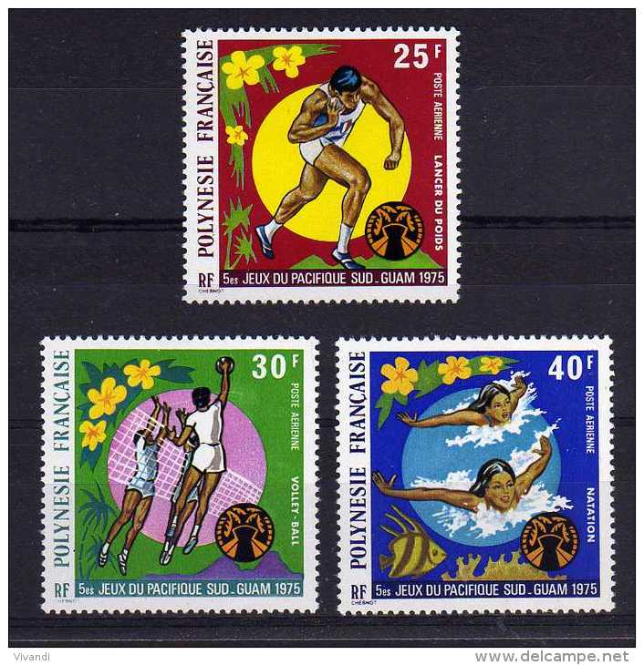 French Polynesia - 1975 - 5th South Pacific Games - MH - Ungebraucht