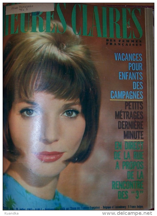 1963 Heures Claires - Nouvelle Série No 324-339,Album Relie, Bound Album,  Album Rilegato