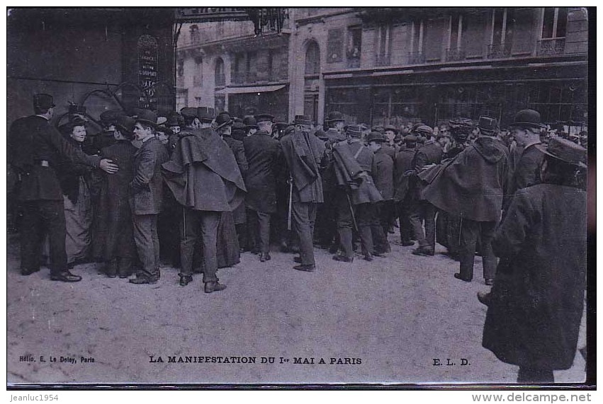 PARIS MANIFESTATIONS DU 1  ER MAI - Demonstrations