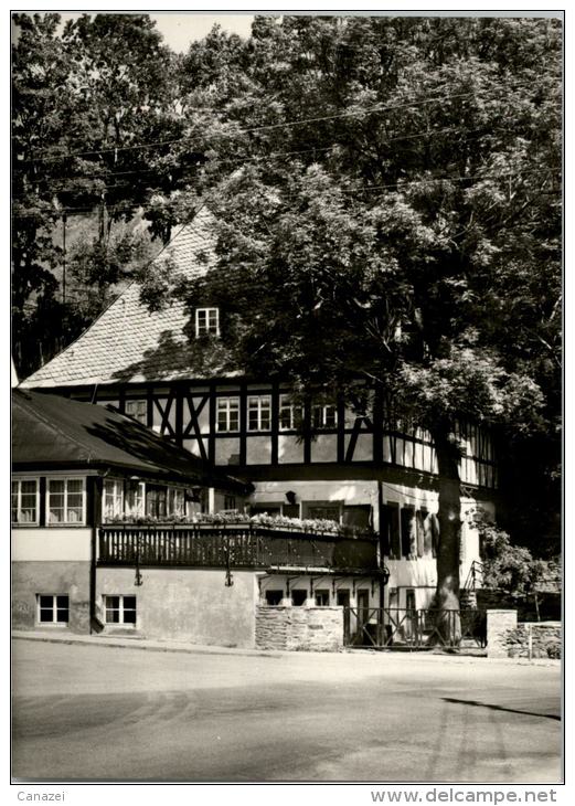 AK Frohnau, HO-Gaststätte Frohnauer Hammer, Ung, 1977 - Annaberg-Buchholz