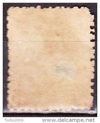 SURINAME 1873 Koning Willem III 25 Cent Ultramarijn Tanding 12½ X 12  NVPH 10 AC - Suriname ... - 1975